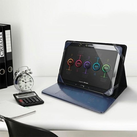 Etui Blun uniwersalne na tablet 7" UNTniebieski/blue