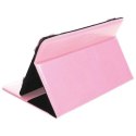 Etui Blun uniwersalne na tablet 7" UNTróżowy/pink