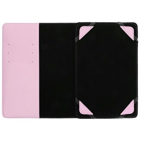 Etui Blun uniwersalne na tablet 7" UNTróżowy/pink