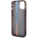 Etui BMW BMHCP14S22HVGV iPhone 14 / 15 / 13 6.1" czarny/black IML Tricolor Stripe