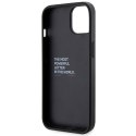 Etui BMW BMHCP15S22GSLK iPhone 15 / 14 / 13 6.1" czarny/black hardcase Grip Hot Stamp