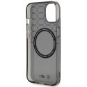 Etui BMW BMHMP14MHGPK iPhone 14 Plus / 15 Plus 6.7" szary/grey Pattern MagSafe