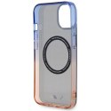 Etui BMW BMHMP14MHTGE iPhone 14 Plus / 15 Plus 6.7" szary/grey hardcase Gradient Bumper MagSafe