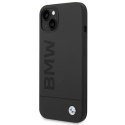 Etui BMW BMHMP14MSLBLBK iPhone 14 Plus / 15 Plus 6,7" czarny/black hardcase Silicone Signature Logo Magsafe