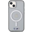 Etui BMW BMHMP14SHCRS iPhone 14 / 15 / 13 6.1" transparent hardcase Silver Ring MagSafe