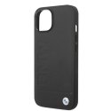 Etui BMW BMHMP14SSLLBK iPhone 14 / 15 / 13 6.1" czarny/black hardcase Signature Logo Imprint Magsafe