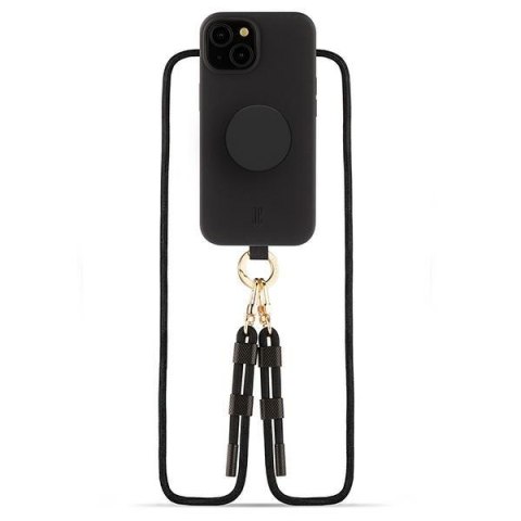 Etui JE 3in1 PopGrip iPhone 15 6.1"czarny/black 30484 (Just Elegance)