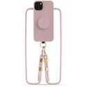 Etui JE 3in1 PopGrip iPhone 15 6.1" różowy/rose 30494 (Just Elegance)