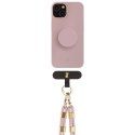 Etui JE 3in1 PopGrip iPhone 15 6.1" różowy/rose 30494 (Just Elegance)