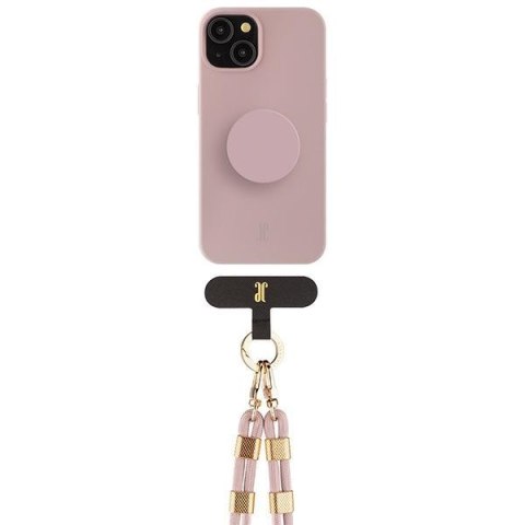 Etui JE 3in1 PopGrip iPhone 15 6.1"różowy/rose 30494 (Just Elegance)