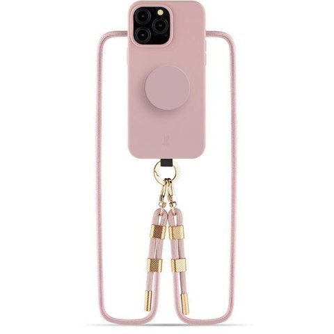 Etui JE 3in1 PopGrip iPhone 15 Pro 6.1"różowy/rose 30495 (Just Elegance)