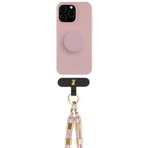 Etui JE 3in1 PopGrip iPhone 15 Pro 6.1"różowy/rose 30495 (Just Elegance)