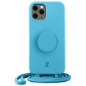 Etui JE PopGrip iPhone 11 Pro 5,8"niebieski/aqua 30053 (Just Elegance)