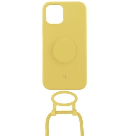 Etui JE PopGrip iPhone 11 Pro 5,8"żółty/rabbit`s paw 30052 (Just Elegance)