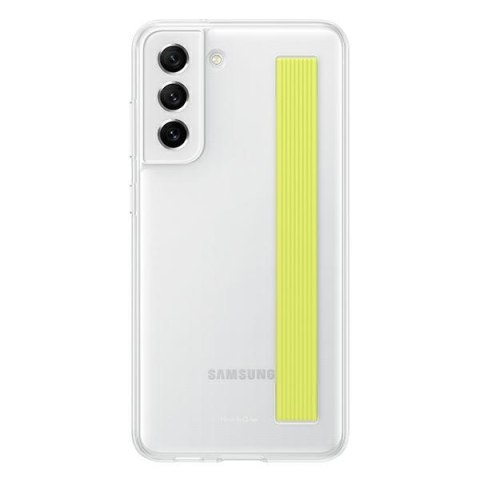 Etui Samsung EF-XG990CWEGWW S21 FE 5GG990 biały/white Slim Strap Cover