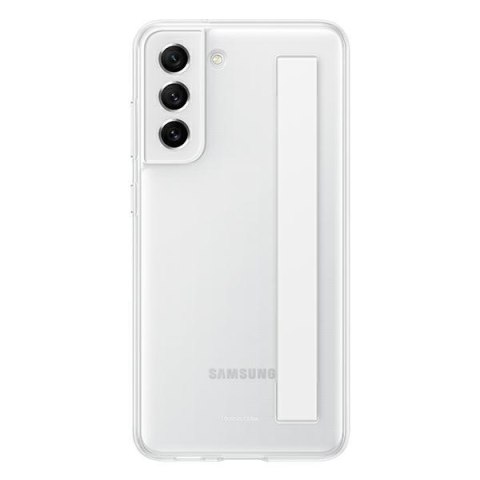 Etui Samsung EF-XG990CWEGWW S21 FE 5GG990 biały/white Slim Strap Cover