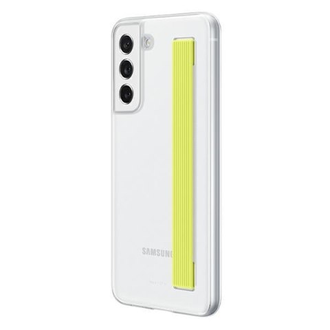 Etui Samsung EF-XG990CWEGWW S21 FE 5GG990 biały/white Slim Strap Cover
