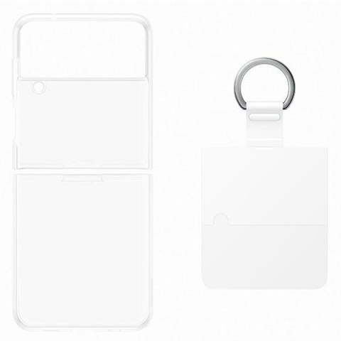 Etui Samsung EF-OF721CTEGWW Z Flip 4przezroczysty/transparent Clear Cover Ring