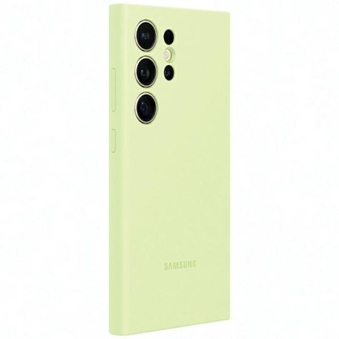 Etui Samsung EF-PS928TGEGWW S24 UltraS928 jasnozielony/light green Silicone Case
