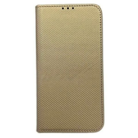 Etui Smart Magnet book iPhone 15 6.1"złoty/gold