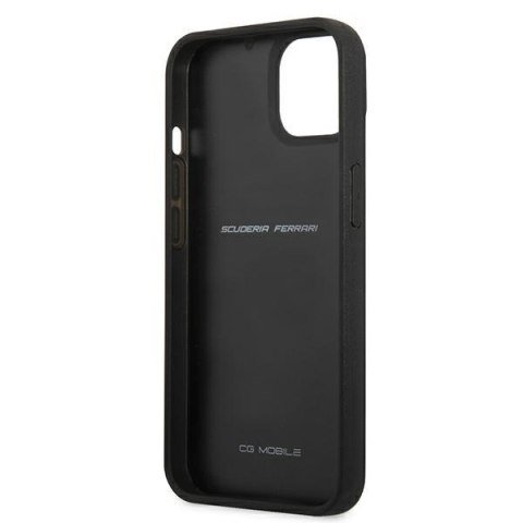 Ferrari FEHCP13SFCABK iPhone 13 mini5,4" czarny/black hardcase On Track Real Carbon