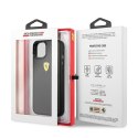 Ferrari FEHCP13SFCABK iPhone 13 mini 5,4" czarny/black hardcase On Track Real Carbon