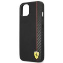 Ferrari FEHCP14MAXBK iPhone 14 Plus / 15Plus 6.7" czarny/black hardcase Carbon