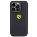 Ferrari FEHCP15LRDUK iPhone 15 Pro 6.1" czarny/black hardcase Quilted Metal Logo