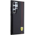 Ferrari FEHCS24LN3DUR S24 Ultra S928czarny/black hardcase Carbon Printed Line