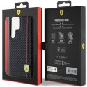 Ferrari FEHCS24LN3DUR S24 Ultra S928czarny/black hardcase Carbon Printed Line