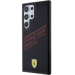 Ferrari FEHCS24LPINK S24 Ultra S928 czarny/black hardcase Big SF Perforated