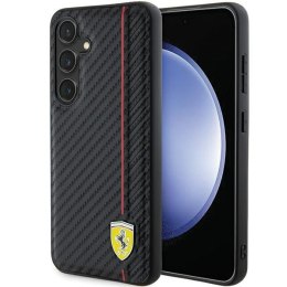 Ferrari FEHCS24MN3DUR S24+ S926 czarny/black hardcase Carbon Printed Line