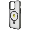 Ferrari FEHMP15LUSCAH iPhone 15 Pro 6.1" transparent hardcase Ring Stand 2023 Collection MagSafe