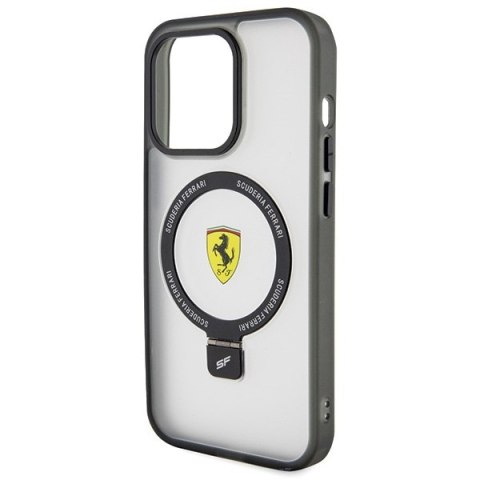 Ferrari FEHMP15LUSCAH iPhone 15 Pro 6.1" transparent hardcase Ring Stand 2023 Collection MagSafe