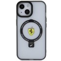 Ferrari FEHMP15SUSCAH iPhone 15 / 14 / 13 6.1" transparent hardcase Ring Stand 2023 Collection MagSafe