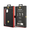 Ferrari FEHMSIP14MBK iPhone 14 Plus / 15 Plus 6.7" czarny/black hardcase Silicone Metal Logo Magsafe