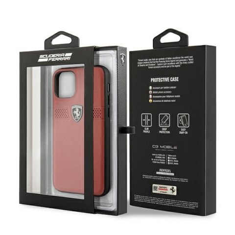 Ferrari FEOBAHCN58RE iPhone 11 Pro 5,8"czerwony/red hardcase Off Track Leather
