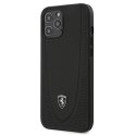 Ferrari FEOGOHCP12LBK iPhone12 Pro Max 6,7" czarny/black hardcase Off Track Perforated