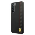 Ferrari FESAXHCS22MBK S22+ S906czarny/black hardcase On Track Carbon Stripe