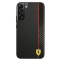 Ferrari FESAXHCS22MBK S22+ S906czarny/black hardcase On Track Carbon Stripe