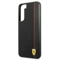 Ferrari FESAXHCS22MBK S22+ S906czarny/black hardcase On Track Carbon Stripe