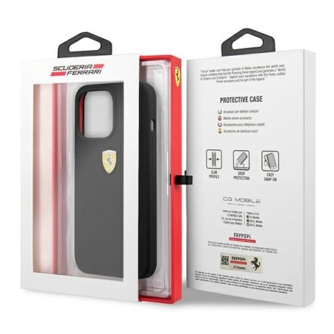 Ferrari FESSIHCP13XBK iPhone 13 Pro Max6,7" czarny/black hardcase Silicone