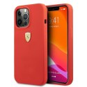 Ferrari FESSIHCP13XRE iPhone 13 Pro Max6,7" czerwony/red hardcase Silicone