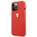 Ferrari FESSIHCP13XRE iPhone 13 Pro Max6,7" czerwony/red hardcase Silicone