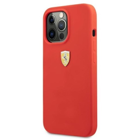 Ferrari FESSIHCP13XRE iPhone 13 Pro Max6,7" czerwony/red hardcase Silicone