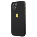 Ferrari FESSIHCP13MBK iPhone 13 / 14 /15 6.1" czarny/black hardcase Silicone
