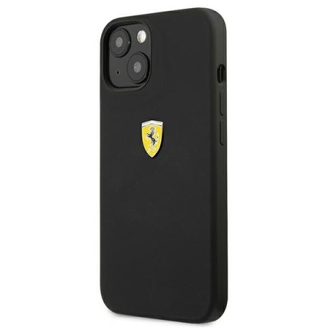 Ferrari FESSIHCP13MBK iPhone 13 / 14 /15 6.1" czarny/black hardcase Silicone