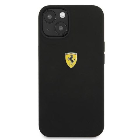 Ferrari FESSIHCP13MBK iPhone 13 / 14 /15 6.1" czarny/black hardcase Silicone