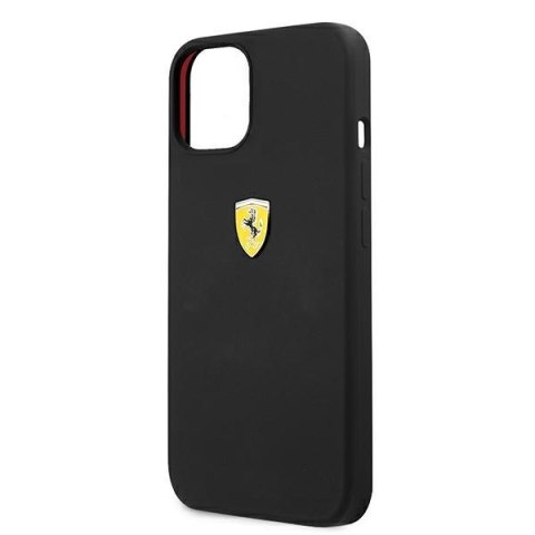 Ferrari FESSIHCP13MBK iPhone 13 / 14 /15 6.1" czarny/black hardcase Silicone