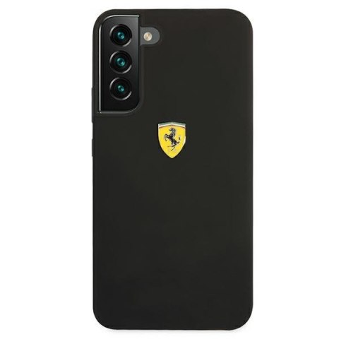 Ferrari FESSIHCS22MBK S22+ S906czarny/black hardcase On Track Silicone